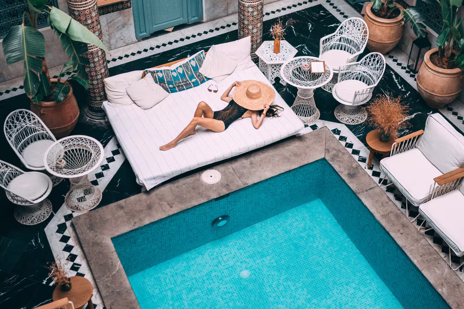 Luxury riad in Morocco
